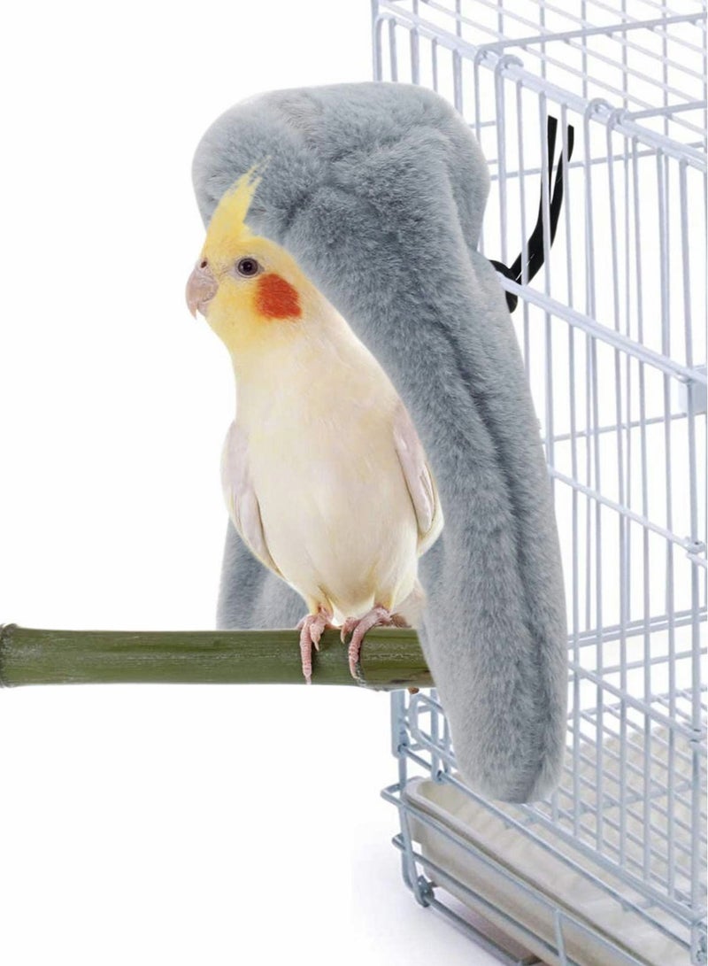 Corner Plush Bird Blanket Cozy Cuddle Nest Hanging Toy Parrot Cage Snuggle Hut Parrot Hanging Hammock Toy