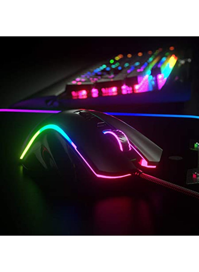 M607 USB Wired Programmable Gamer Mouse