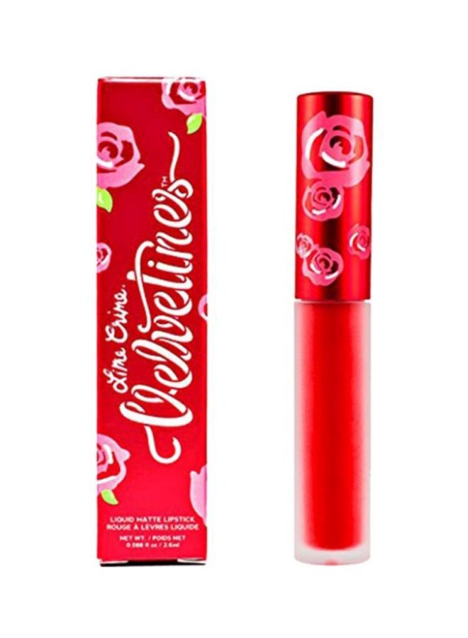 Velvetines Liquid Lipstick Red Velvet