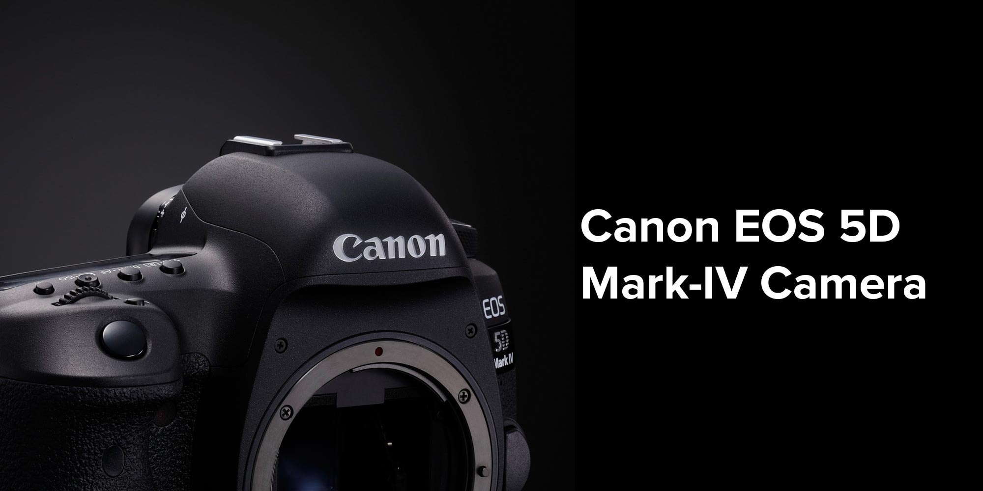 EOS 5D Mark IV DSLR Body 30.4 MP With LCD Touchscreen, Built-In Wi-Fi And GPS Geotagging Technology