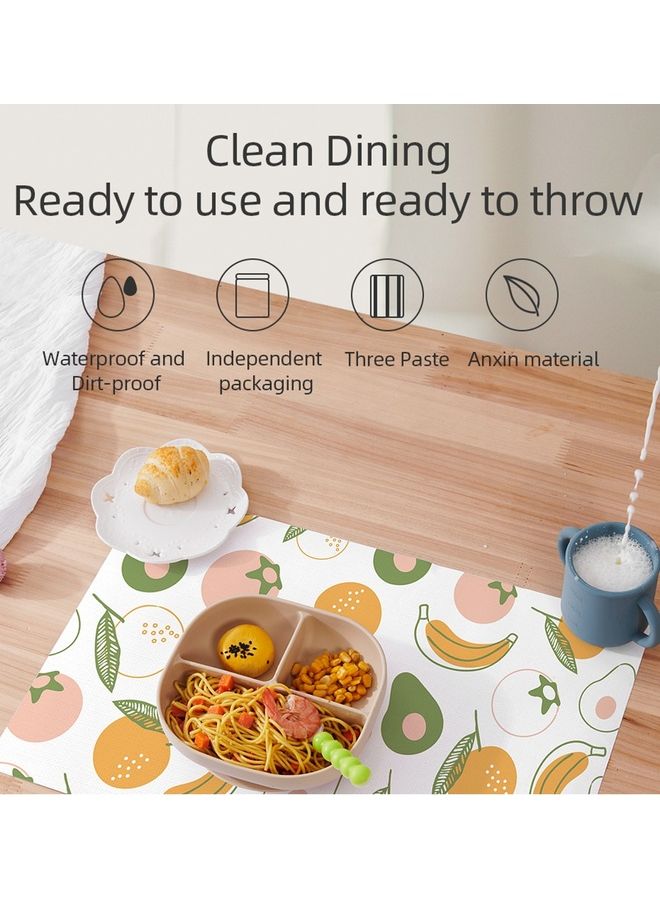 Baby Feeding Disposable Travel Multipurpose Placemats