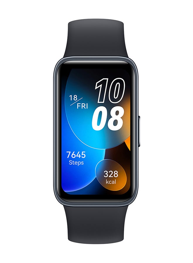 Band 8 Smart Watch, Ultra-Thin Design, Scientific Sleeping Tracking, Long Battery Life - Midnight Black