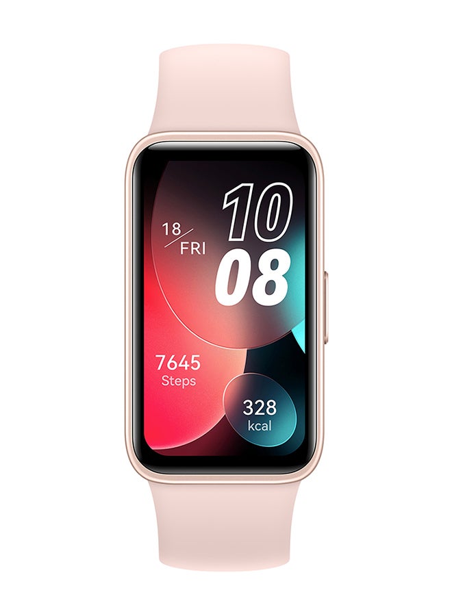 Band 8 Smart Watch, Ultra-thin Design, Scientific Sleeping Tracking, Long Battery Life Sakura Pink