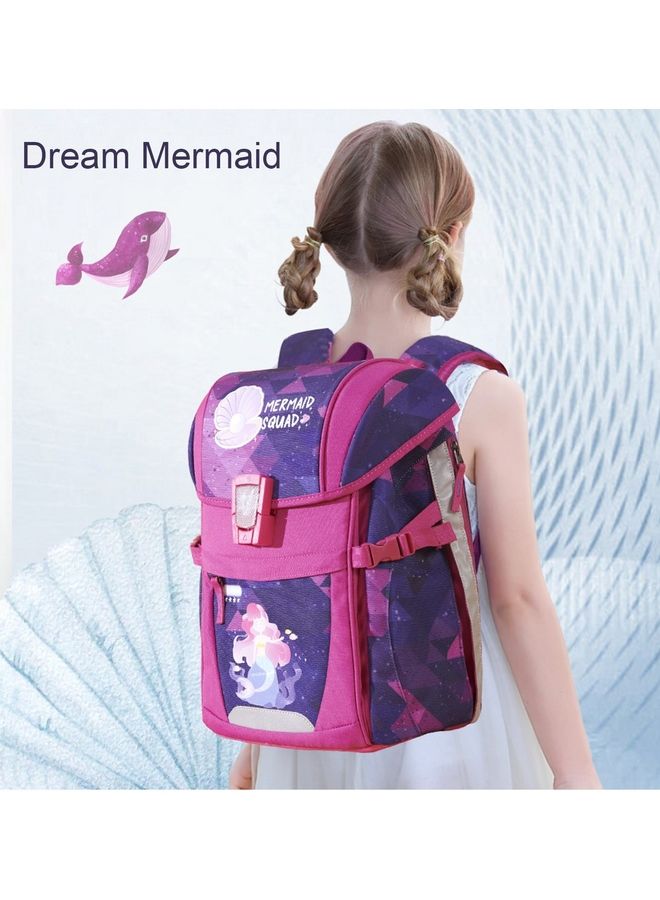 Ergonomic School Bag Mermaid