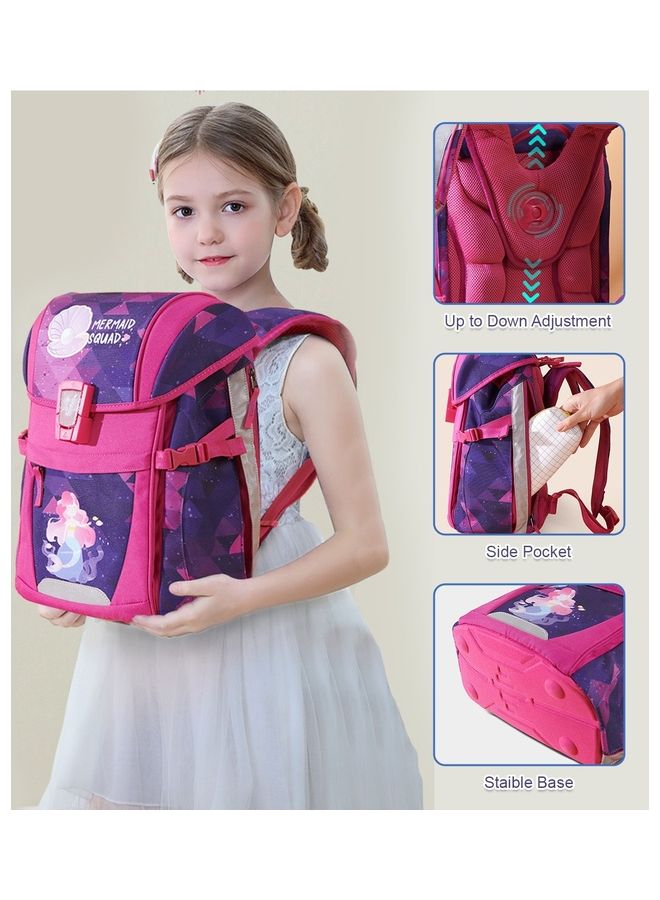 Ergonomic School Bag Mermaid
