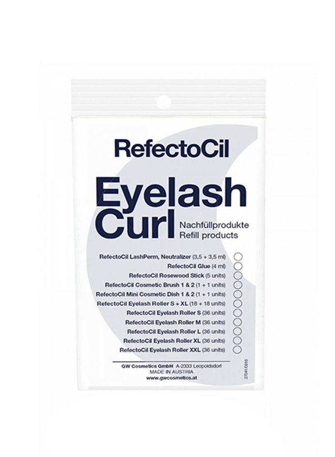 Eyelash Curl 36 Applications blue 18cm