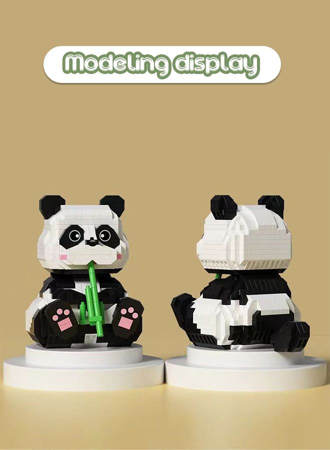 Mini Building Blocks Animals Sets,920 PCS Micro Mini Panda Building Toy Bricks for Adults,Panda Building Blocks,Building Block Toy Set,Developmental Toys