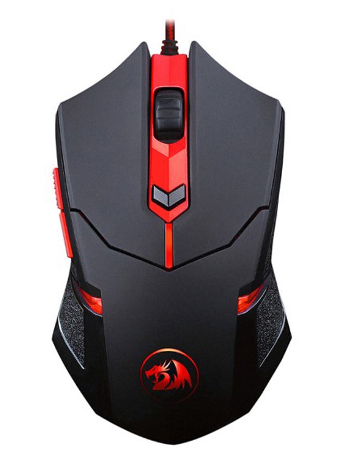 Wired Programmable Optical Gaming Mouse Black/Red