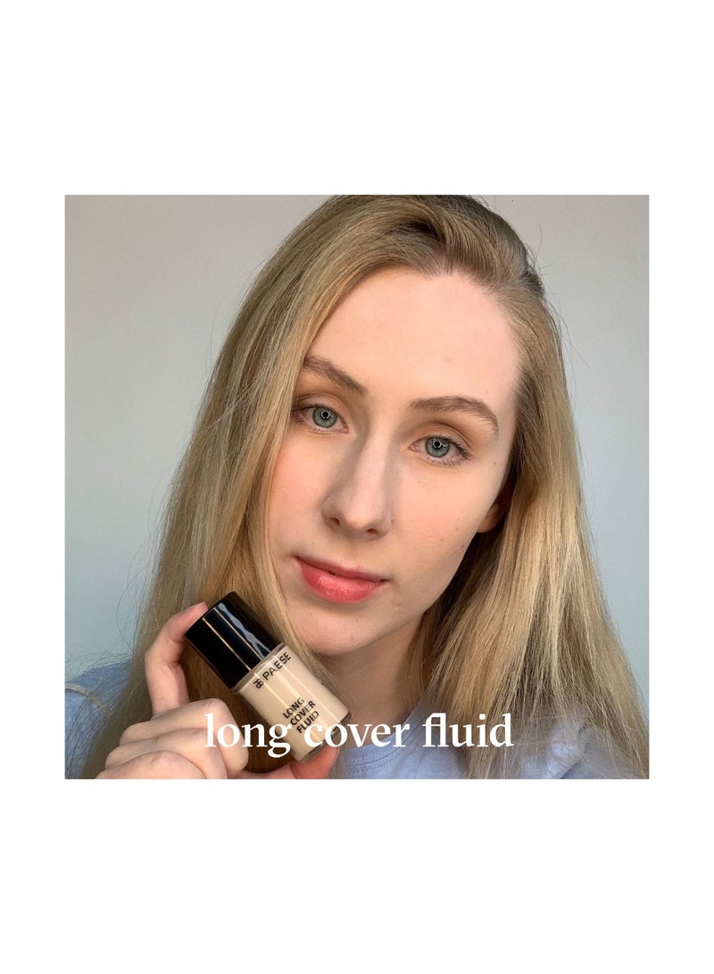 Liquid Foundation, Long Cover Fluid   3.5 Honey