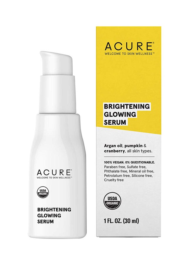 Brightening Glowing Serum 1 Fluid Ounce (Packaging May Vary)
