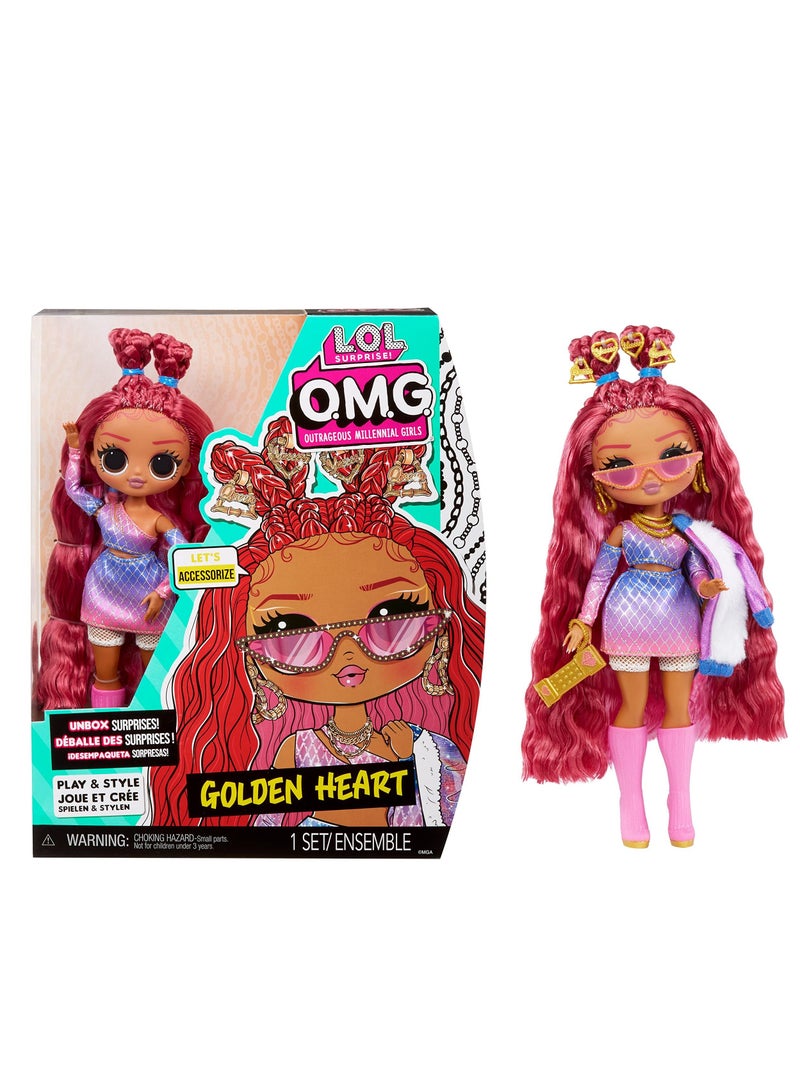 OMG Core Fashion Doll - Golden Heart