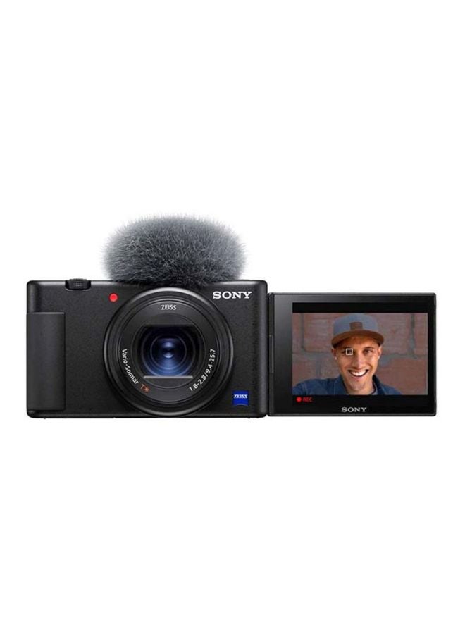 ZV-1 Point And Shoot VLOG Camera 20.1MP 2.7x Zoom With Vari-angle Touchscreen, Built-In Wi-Fi And Bluetooth