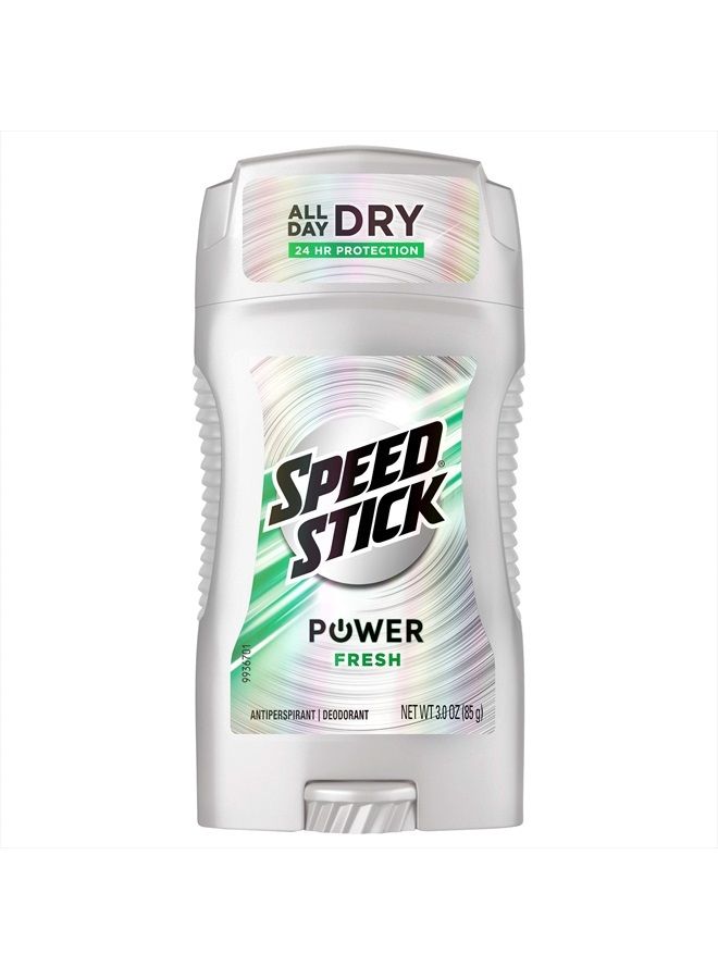Power Antiperspirant Deodorant for Men, Fresh - 3 Ounce