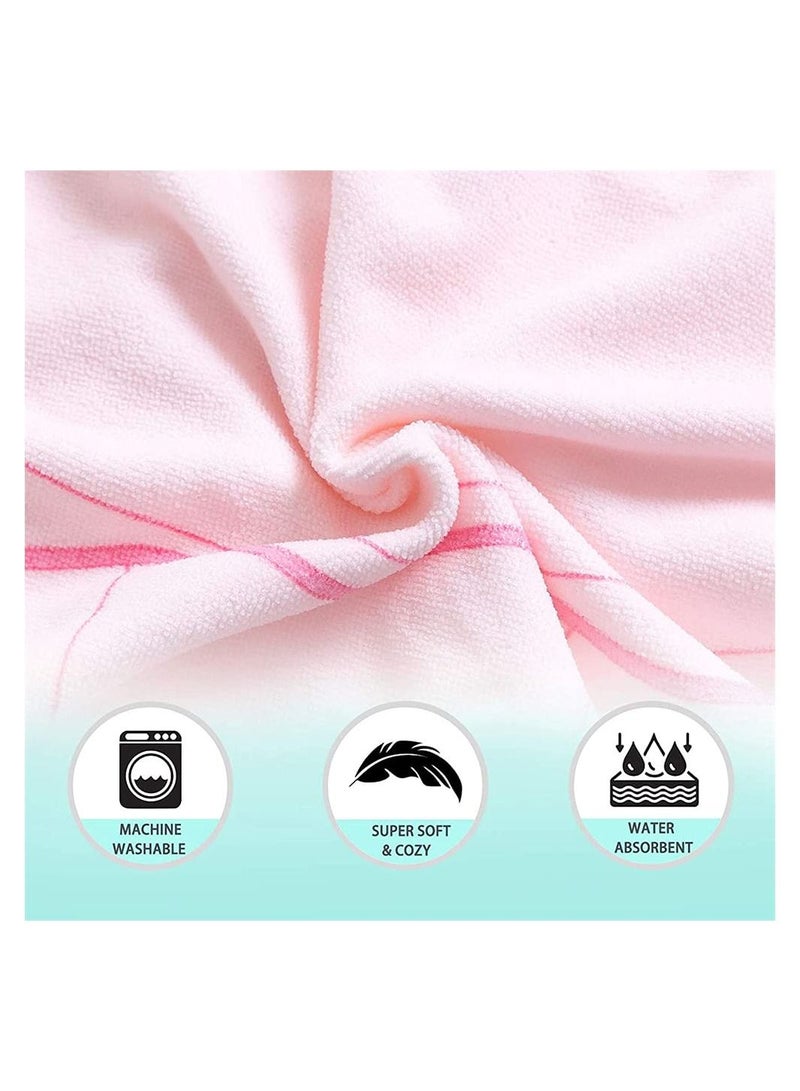 Hooded Bathrobe Kids Mermaid Beach Towel for Boys Girls Bath Wrap Toddler Pool Towel with Hood Super Soft Absorbent Microfiber Beach Towel