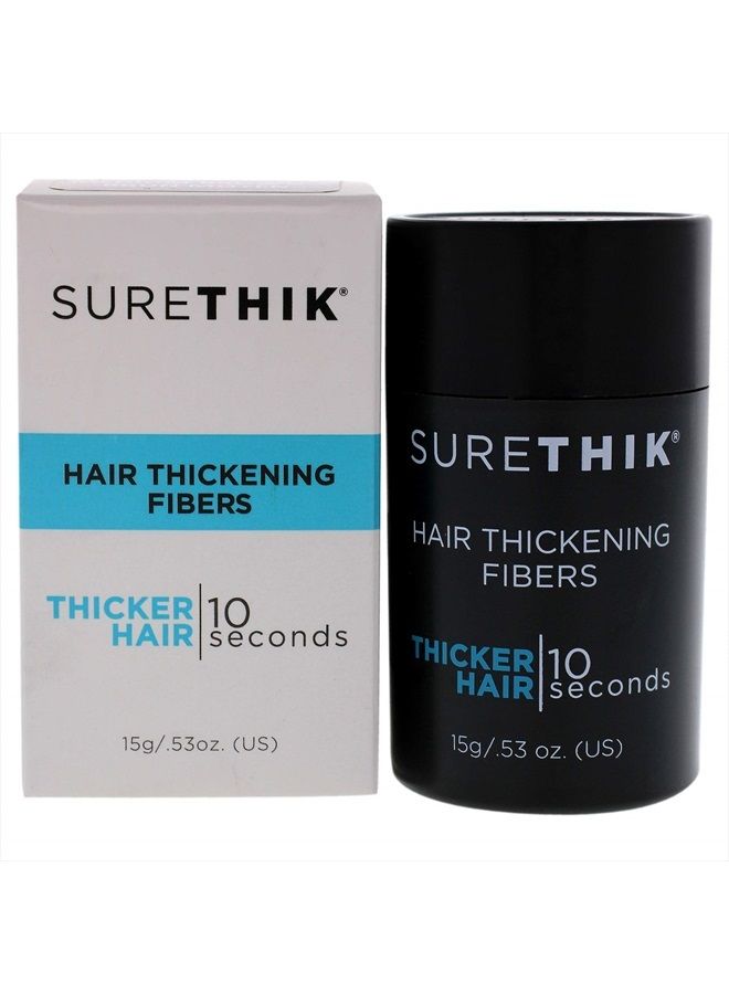 SURETHIK Hair Thickening Fibers for Thicker Looking Hair, Medium Brown, 15g