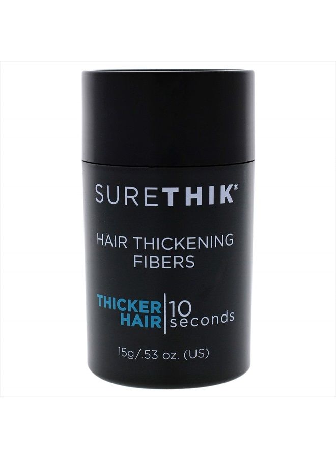 SURETHIK Hair Thickening Fibers for Thicker Looking Hair, Medium Brown, 15g