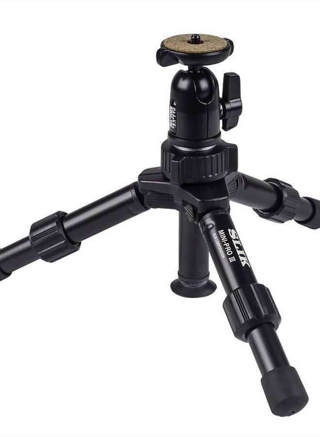 Mini Pro III Table Top Tripod, 2-Section, Max 10