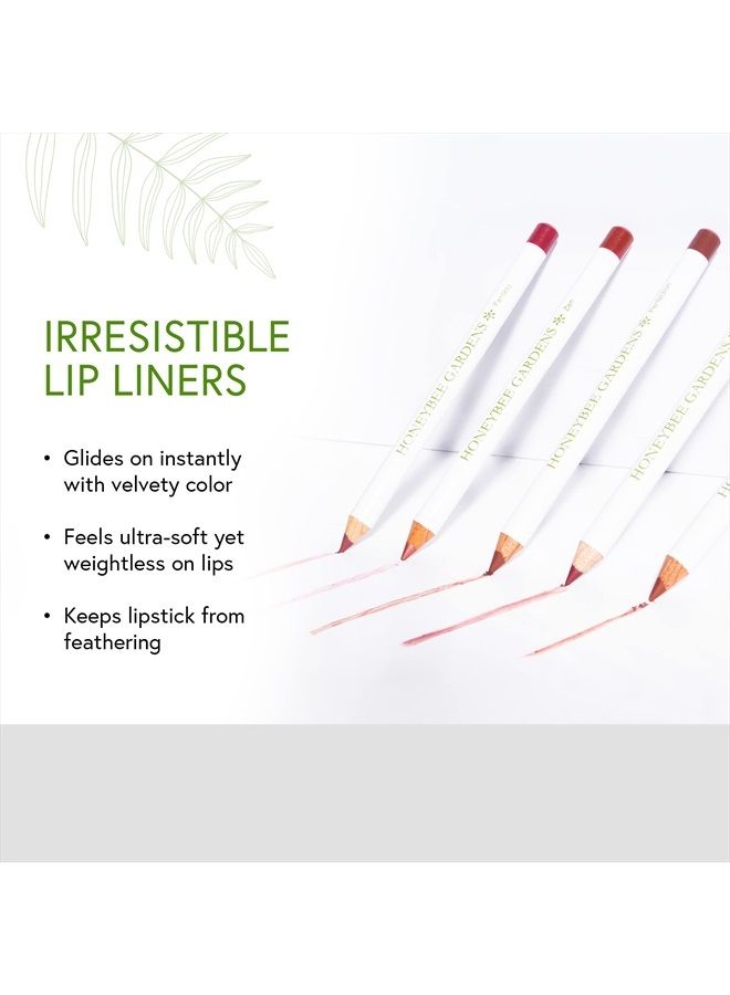 Irresistible Red Lip Liner Pencil,Fantasy (deep red berry) Ultra-Soft Yet Weightless On Lips - Gluten Free, Vegan, Cruelty Free, Paraben Free