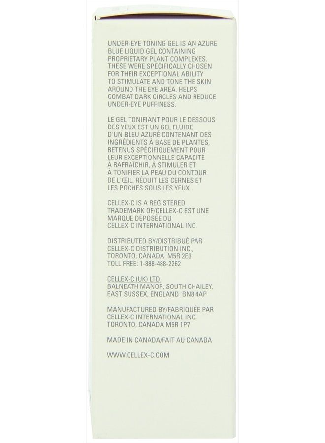 Under Eye Toning Gel, 0.33 Fl Oz