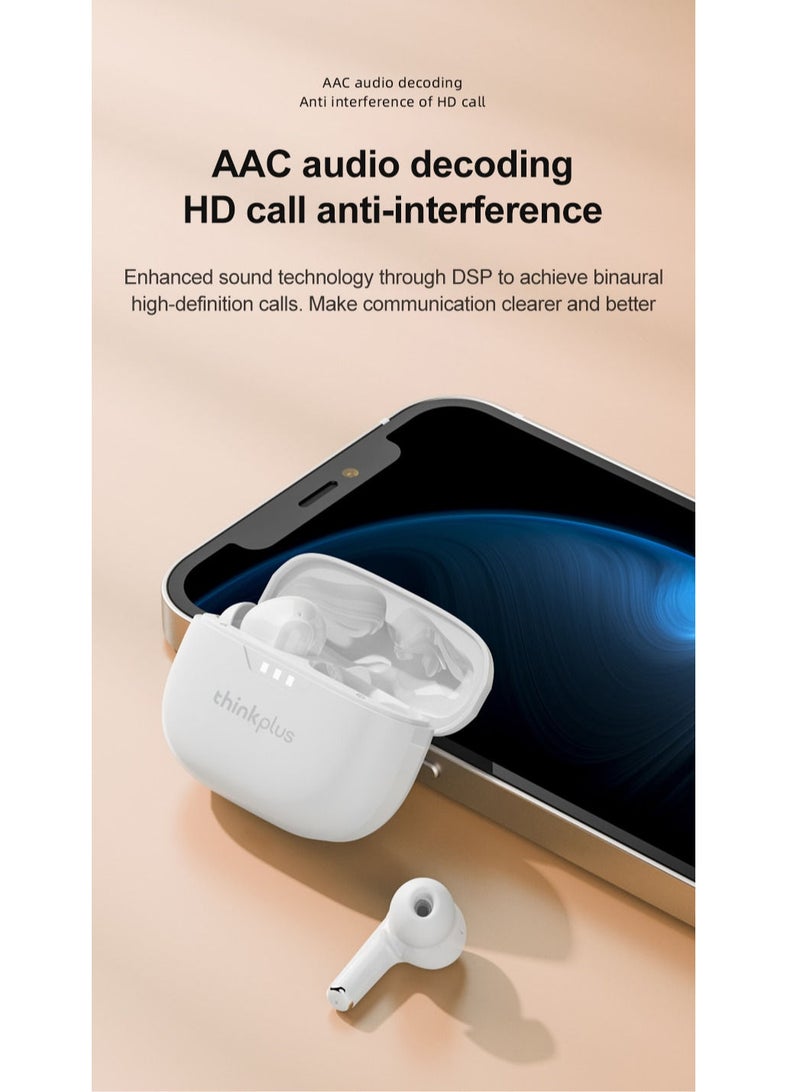 Lenovo LP3 Pro TWS Earphones Wireless Bluetooth 5.2 Earbuds HIFI Sound Noise Reduction HD Call Low Latency Headphones