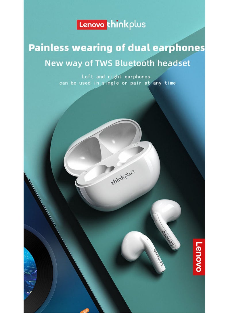 Lenovo XT93 Earphone Bluetooth 5.2 Long Standby 250mAh Battery Headphone HiFi Bass Stereo Sports Earbuds Dual HD Microphone Headset