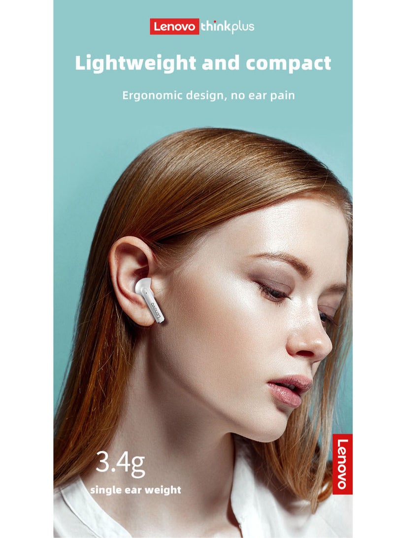 Lenovo XT93 Earphone Bluetooth 5.2 Long Standby 250mAh Battery Headphone HiFi Bass Stereo Sports Earbuds Dual HD Microphone Headset