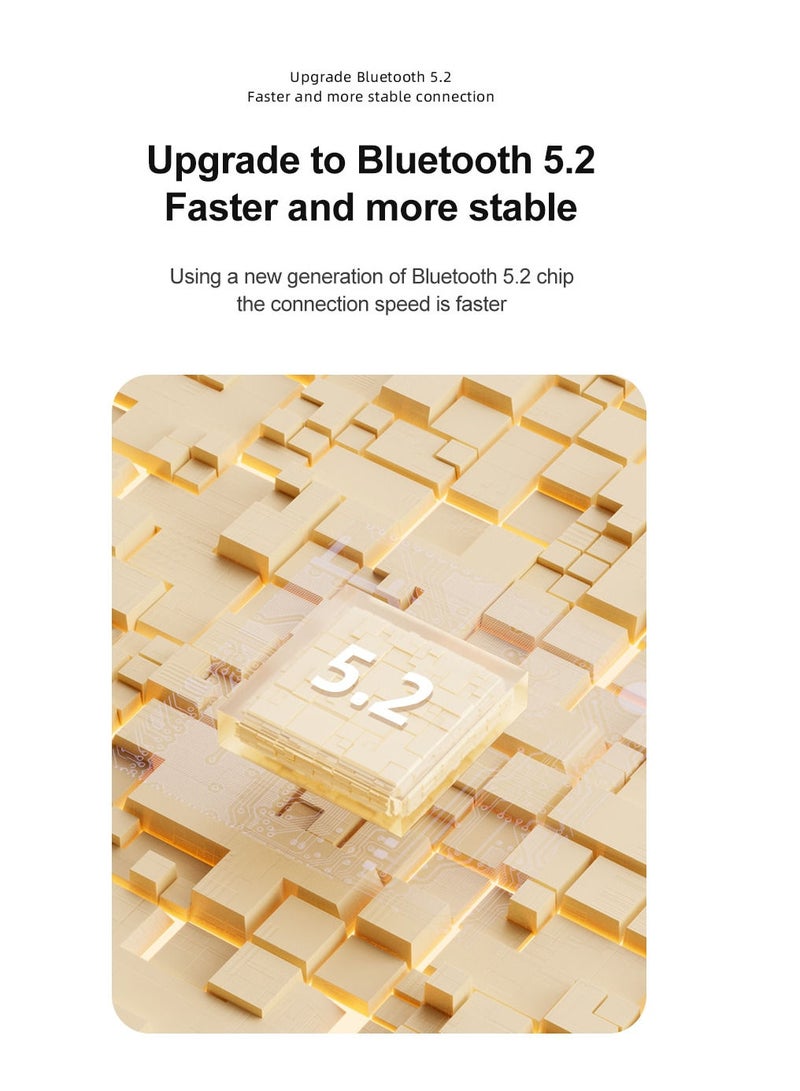 Lenovo LP3 Pro TWS Earphones Wireless Bluetooth 5.2 Earbuds HIFI Sound Noise Reduction HD Call Low Latency Headphones