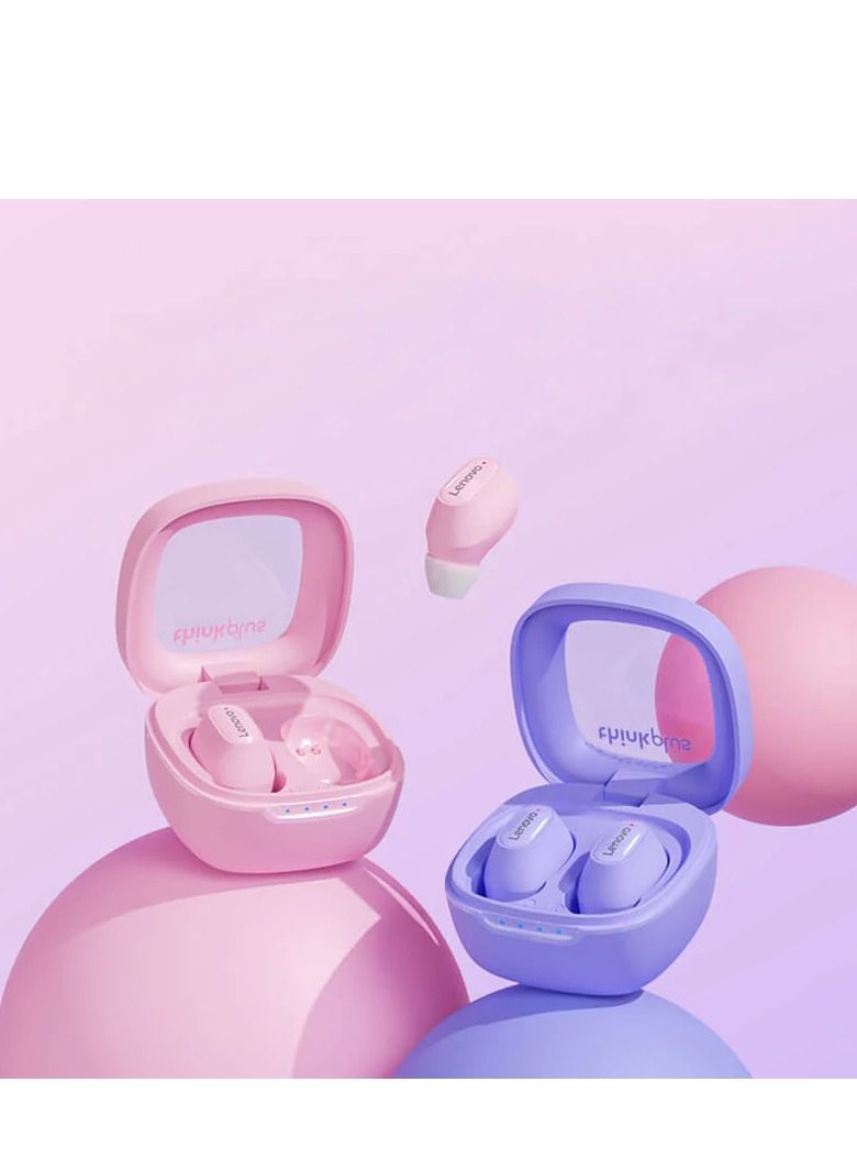 XT62 Bluetooth 5.3 Wireless Touch Lenovo Earbuds Low Latency HiFi Sports Headphones with Mic HD Call