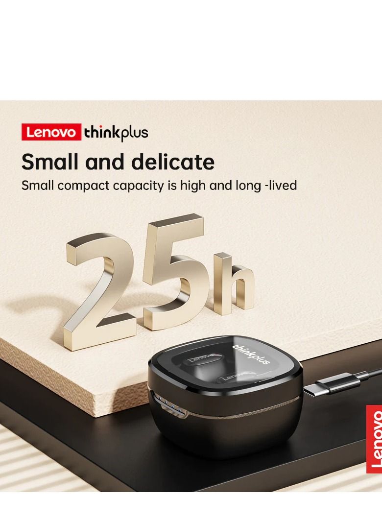 XT62 Bluetooth 5.3 Wireless Touch Lenovo Earbuds Low Latency HiFi Sports Headphones with Mic HD Call