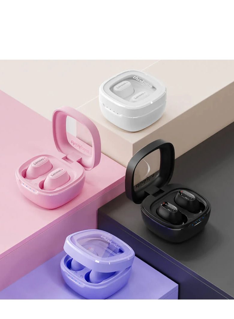 XT62 Bluetooth 5.3 Wireless Touch Lenovo Earbuds Low Latency HiFi Sports Headphones with Mic HD Call