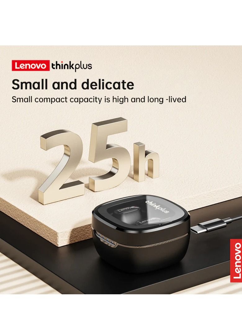 XT62 Bluetooth 5.3 Wireless Touch Lenovo Earbuds Low Latency HiFi Sports Headphones with Mic HD Call