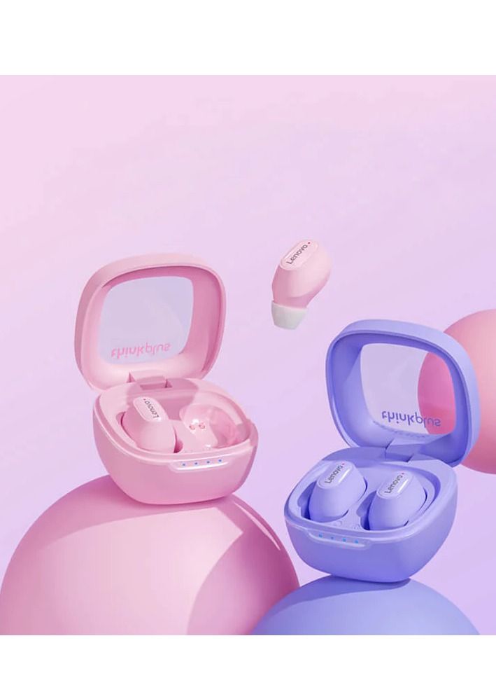 XT62 Bluetooth 5.3 Wireless Touch Lenovo Earbuds Low Latency HiFi Sports Headphones with Mic HD Call