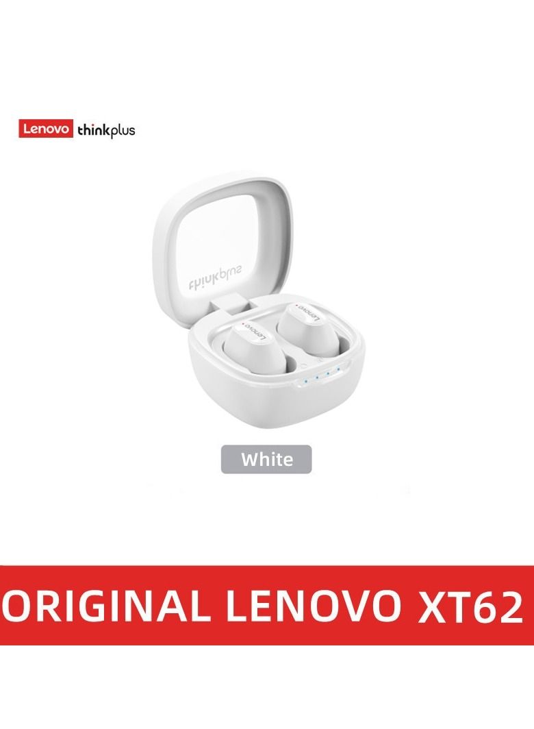 XT62 Bluetooth 5.3 Wireless Touch Lenovo Earbuds Low Latency HiFi Sports Headphones with Mic HD Call
