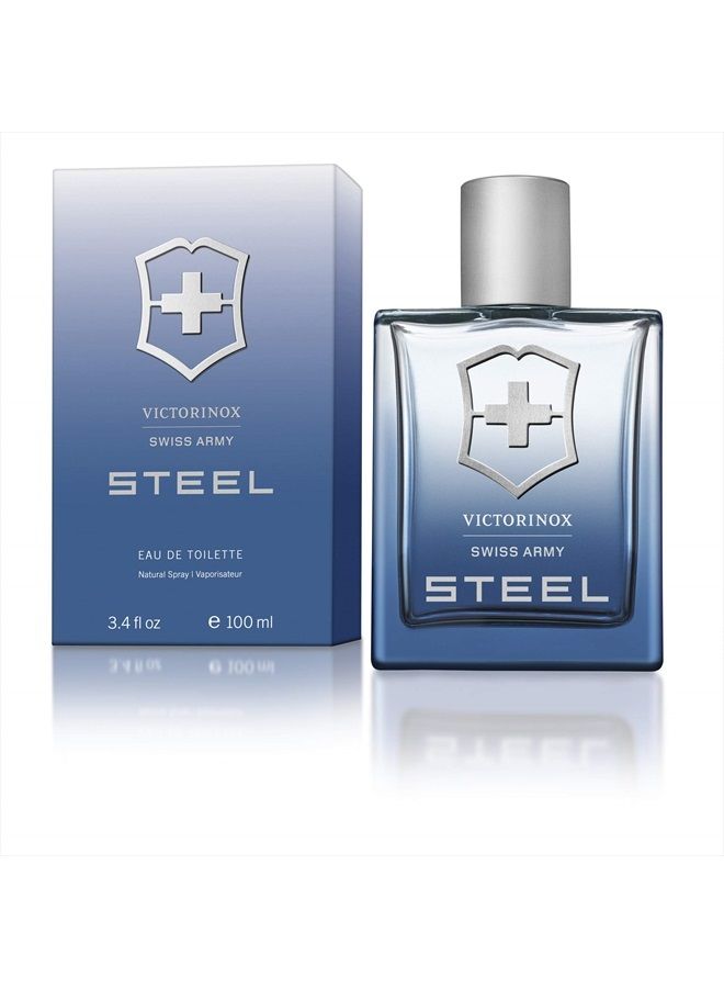 Swiss Army Steel Men 3.4 oz EDT Spray