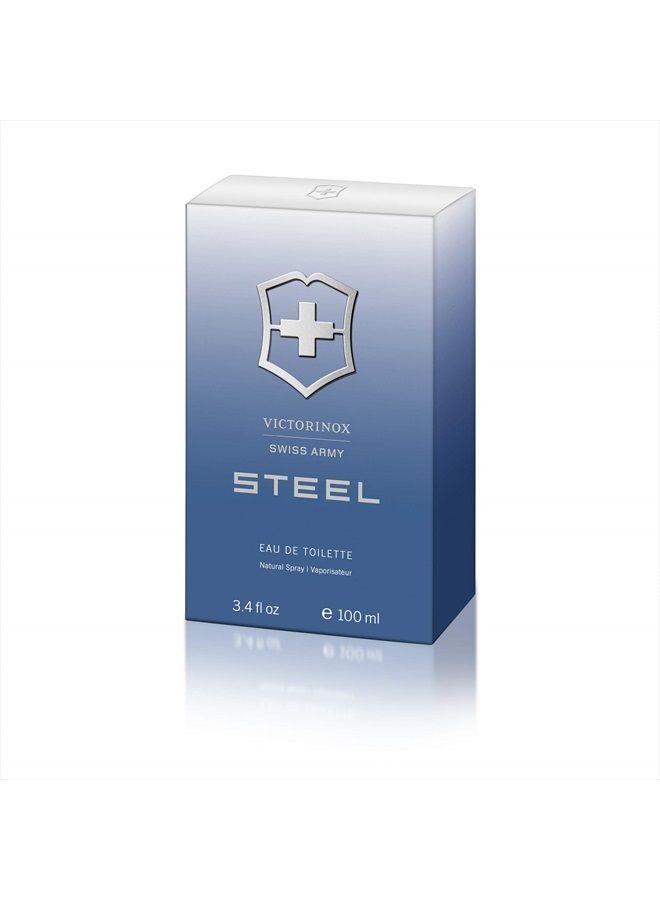 Swiss Army Steel Men 3.4 oz EDT Spray