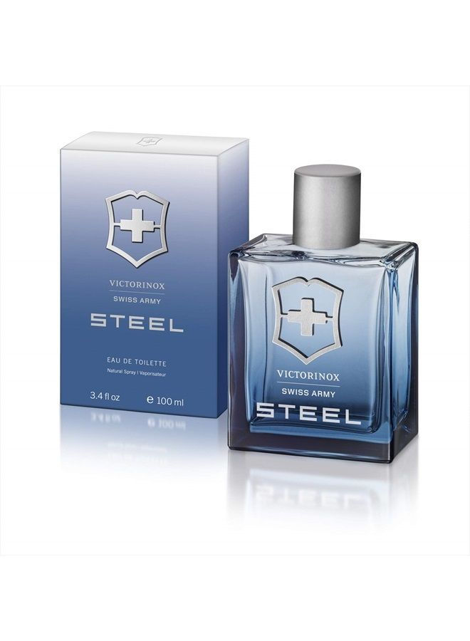 Swiss Army Steel Men 3.4 oz EDT Spray