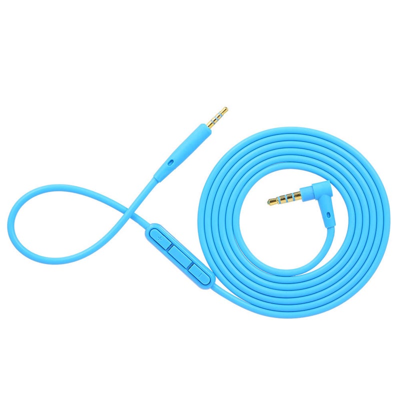 Line-control Audio Cable For BOSE QC25 Headphones With Mic Volume Control Cord Line V5183BL_P Blue