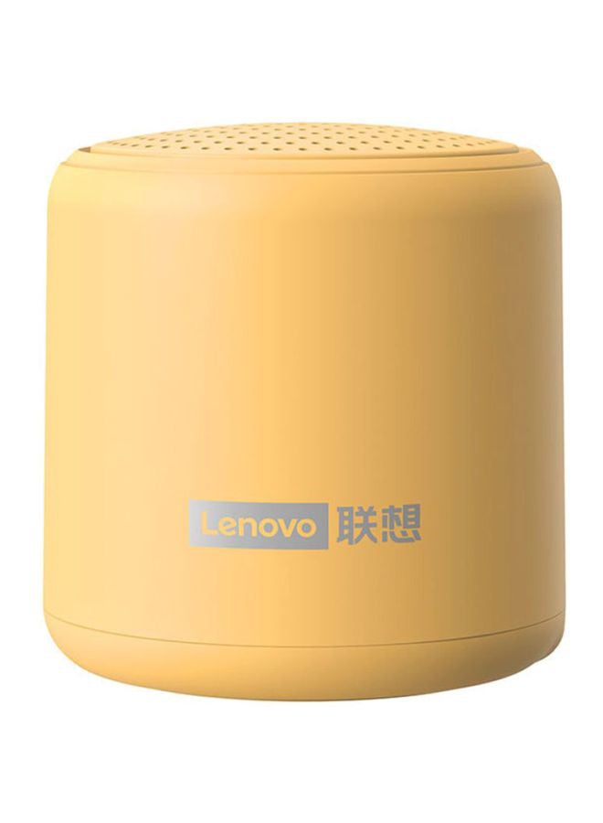 Mini Wireless Bluetooth 5.0 Speaker L01 Yellow/Grey