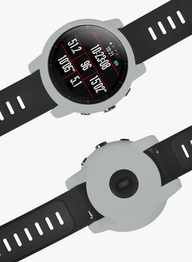 Stratos Silicone Watch Case Grey