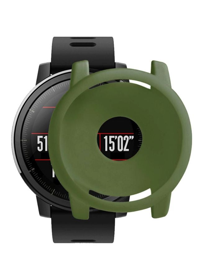 Stratos Silicone Watch Case Army Green