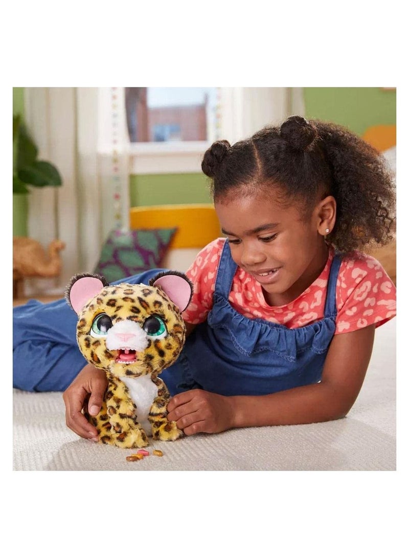 FurReal friends Lil Wilds Lolly the Leopard Interactive Animatronic Plush Toy