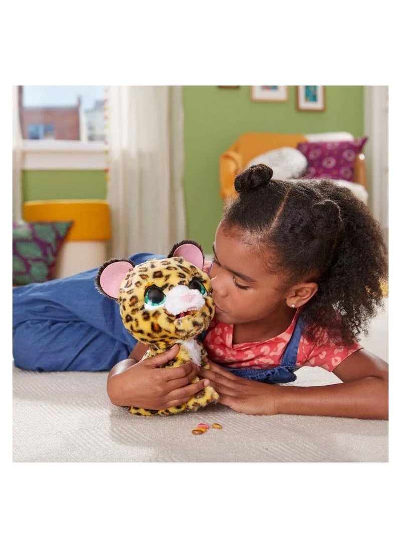 FurReal friends Lil Wilds Lolly the Leopard Interactive Animatronic Plush Toy