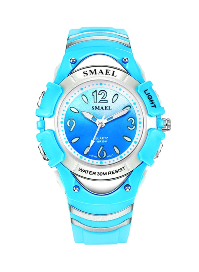 Kids' Water Resistant Analog Watch WS0616C-8-32