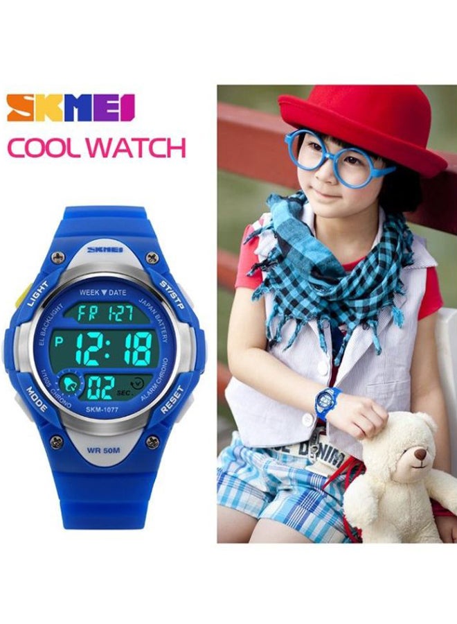 boys Water Resistant Digital Watch 1077