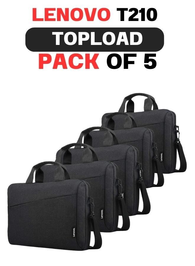 Pack Of 5 Lenovo T210 Top Load Laptop Casual Case 15.6 Inch