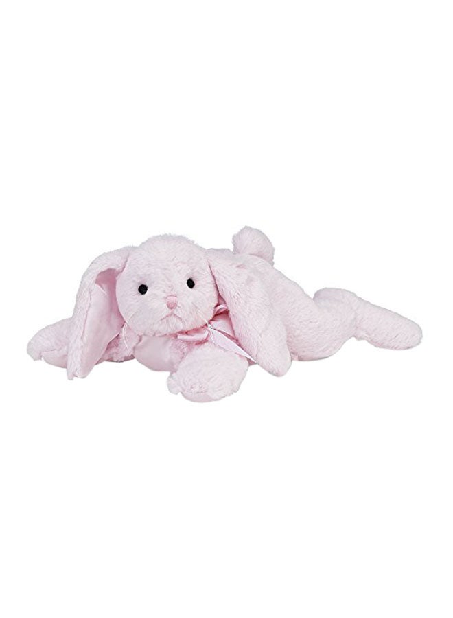 Baby Cottontail Plush Stuffed Animal Pink Bunny With Rattle 8 Inches