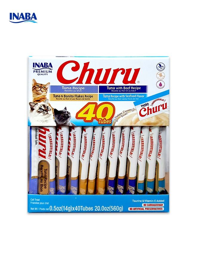 Churu Tuna Variety - 40 Tubes