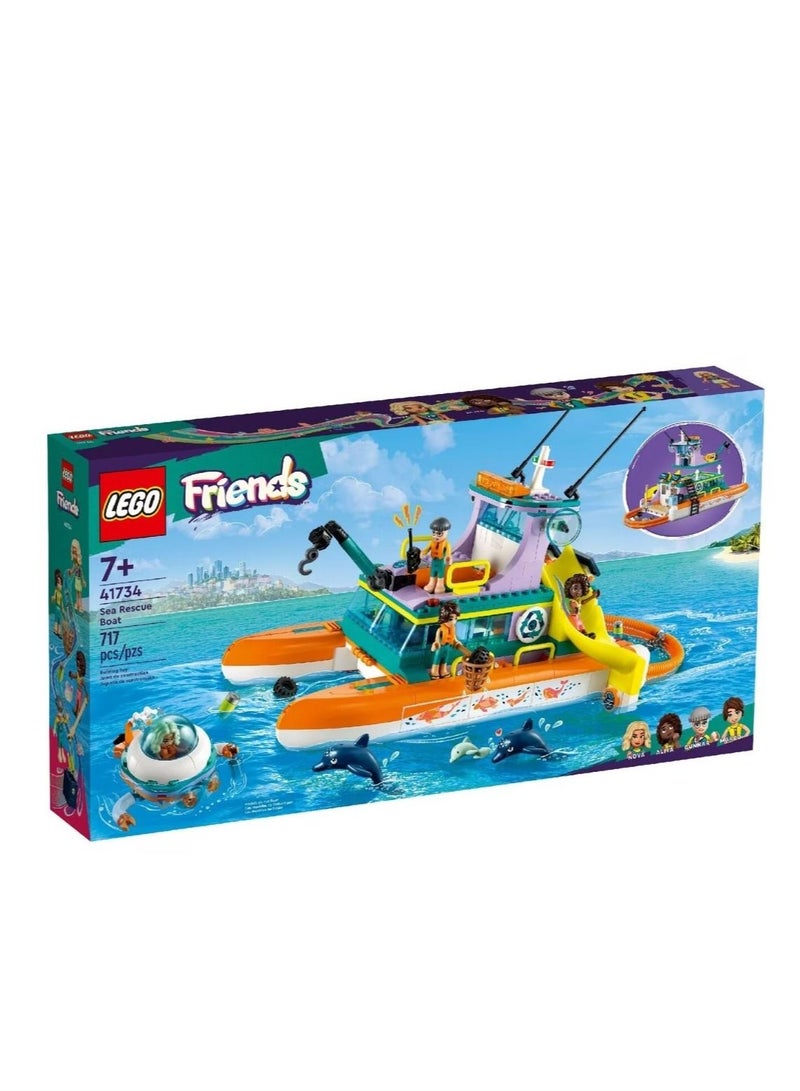 Friends Sea Rescue Boat Set 41734