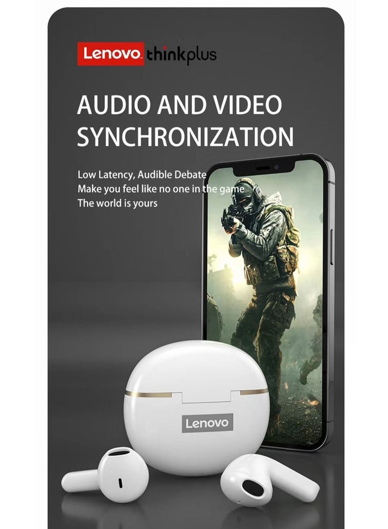 X16 Wireless Bluetooth 5.2 Lenovo Earbuds Hifi HD Sound Call Noise Reduction Touch Control Headphones