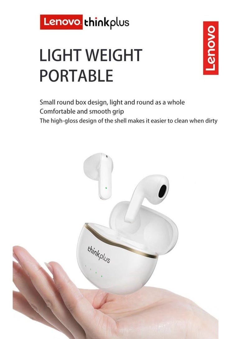 X16 Wireless Bluetooth 5.2 Lenovo Earbuds Hifi HD Sound Call Noise Reduction Touch Control Headphones